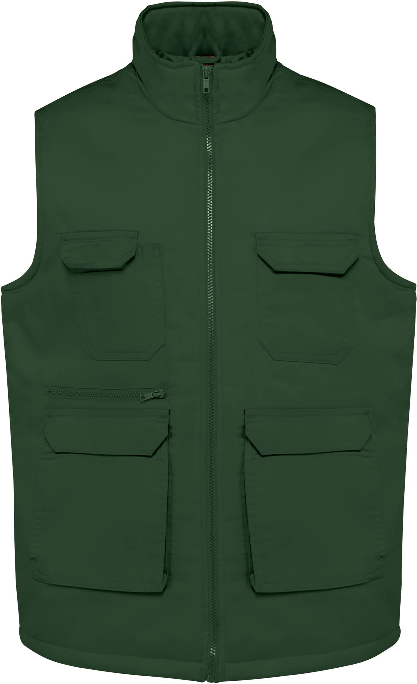 Gefütterte Unisex-Weste aus  Baumwollpolyester 607