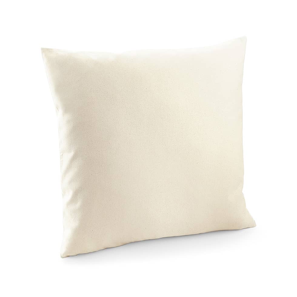 Fairtrade Cotton Canvas Cushion Cover