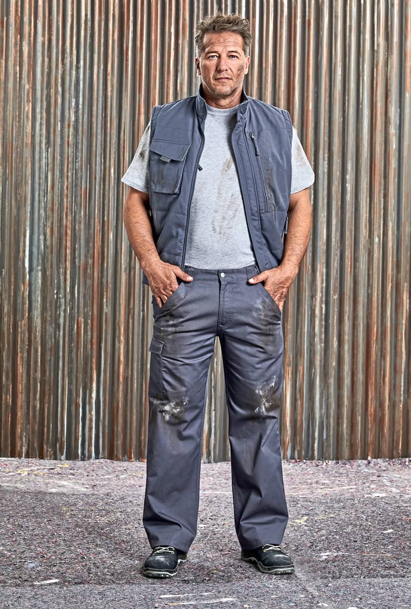 Workwear Polycotton Twill Trousers