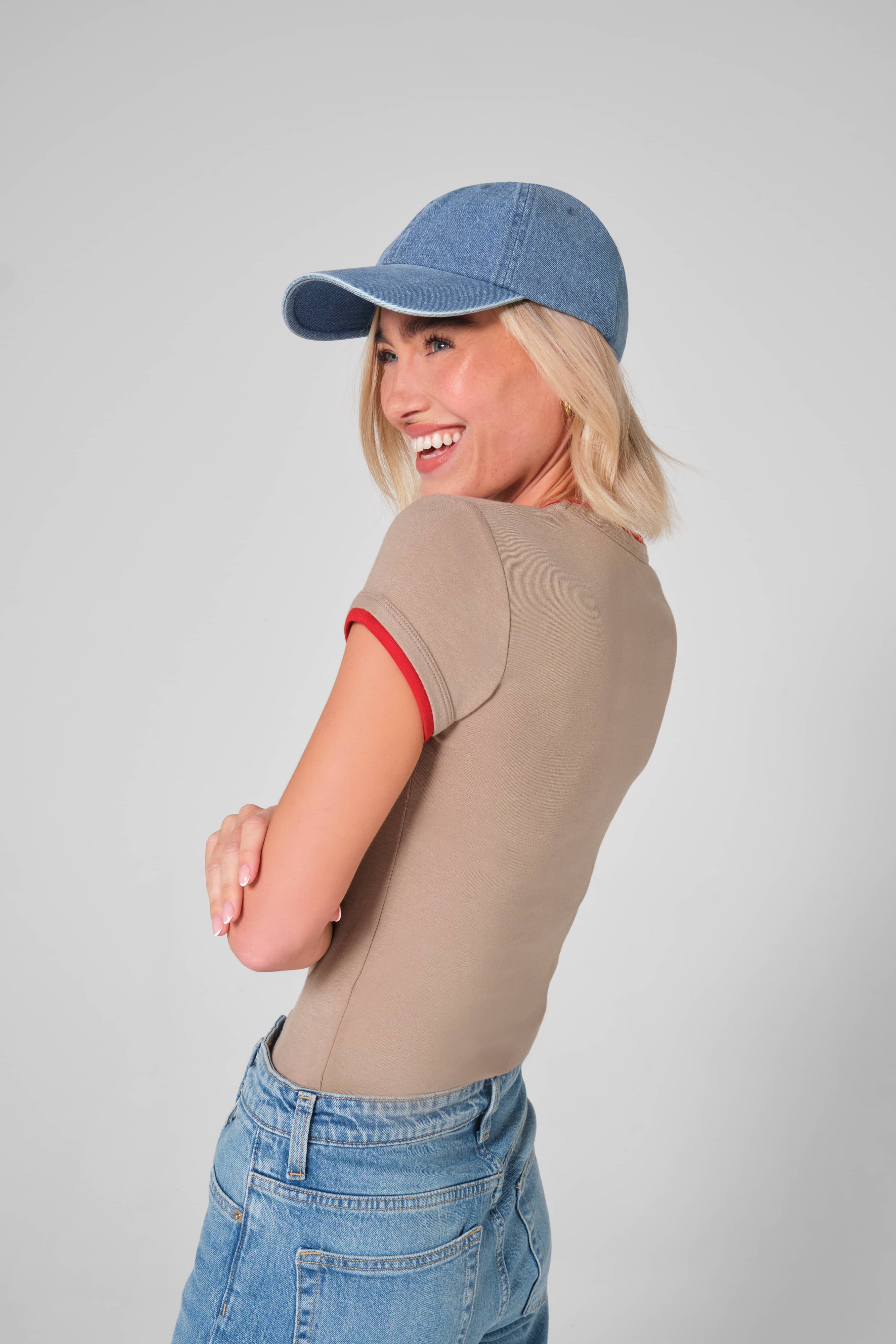 Denim Cap