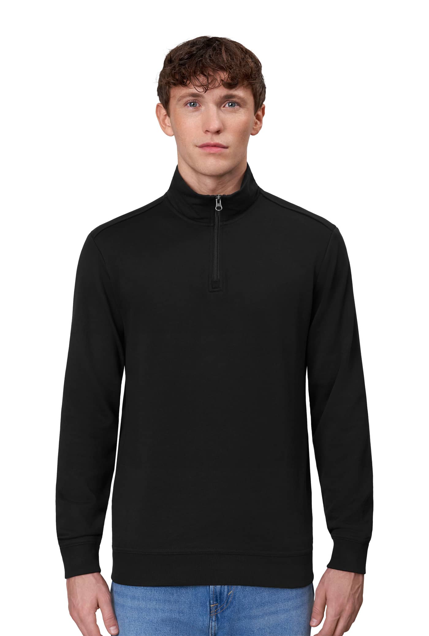 Ungebürsteter PRO Wear CARE Cardigan mit ¼ Zip