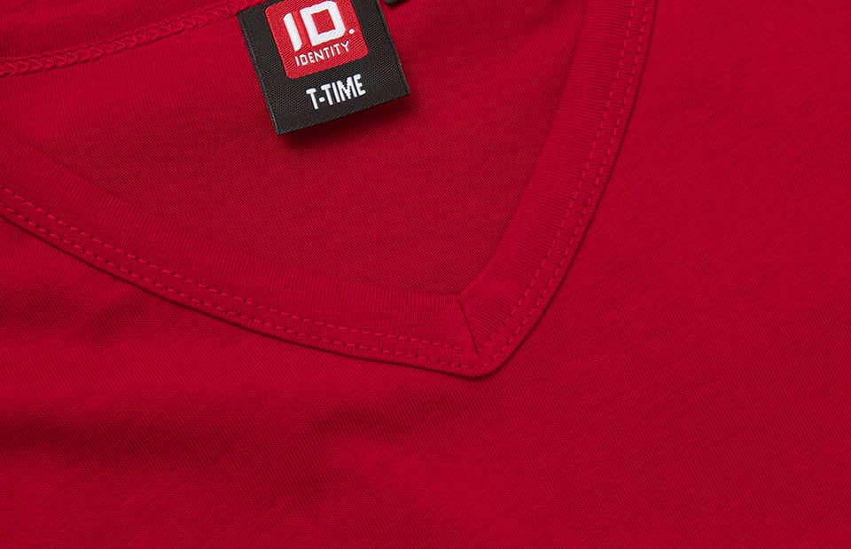 T-TIME® T-Shirt mit V-Ausschnitt