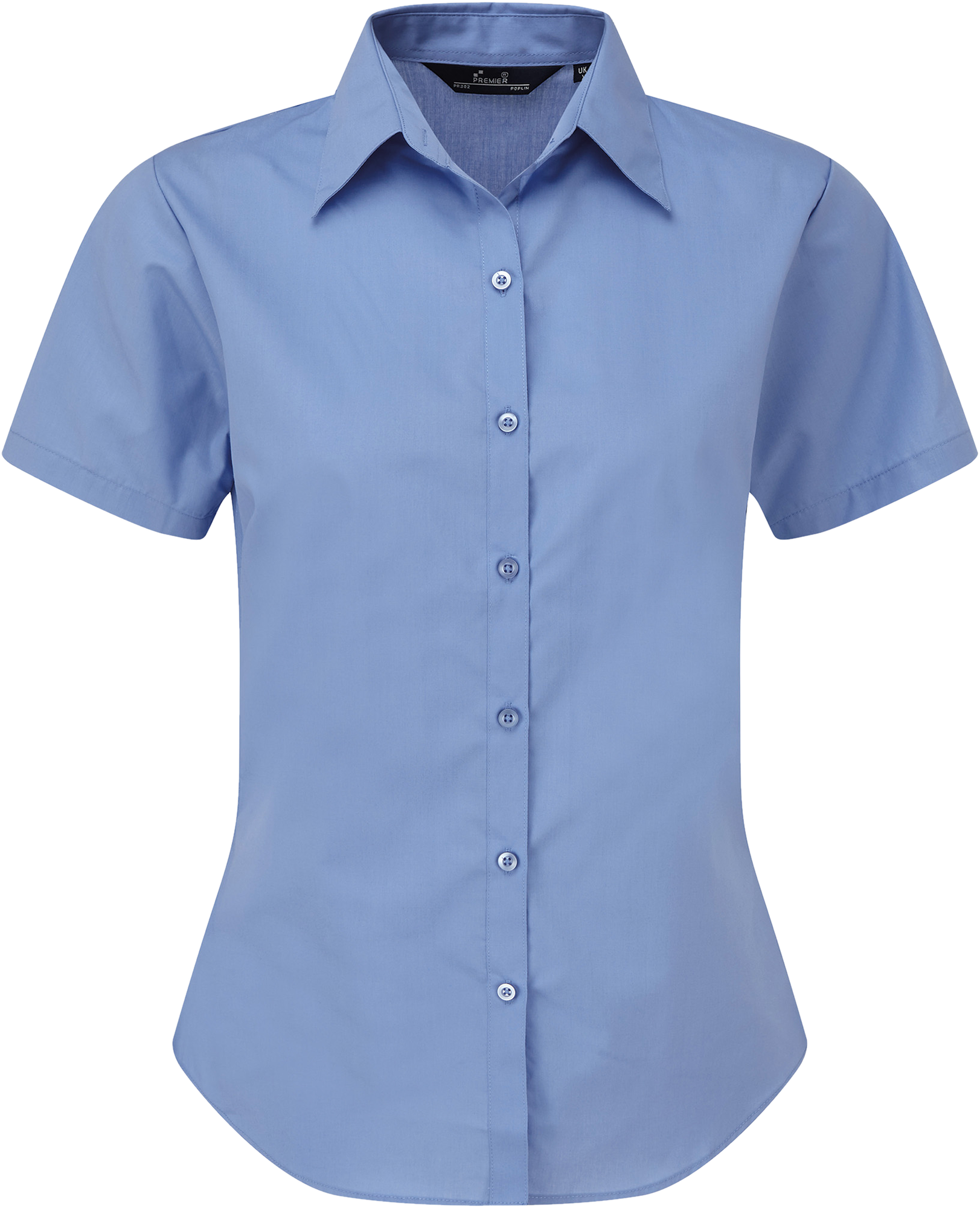 Women´s Poplin Short Sleeve Blouse