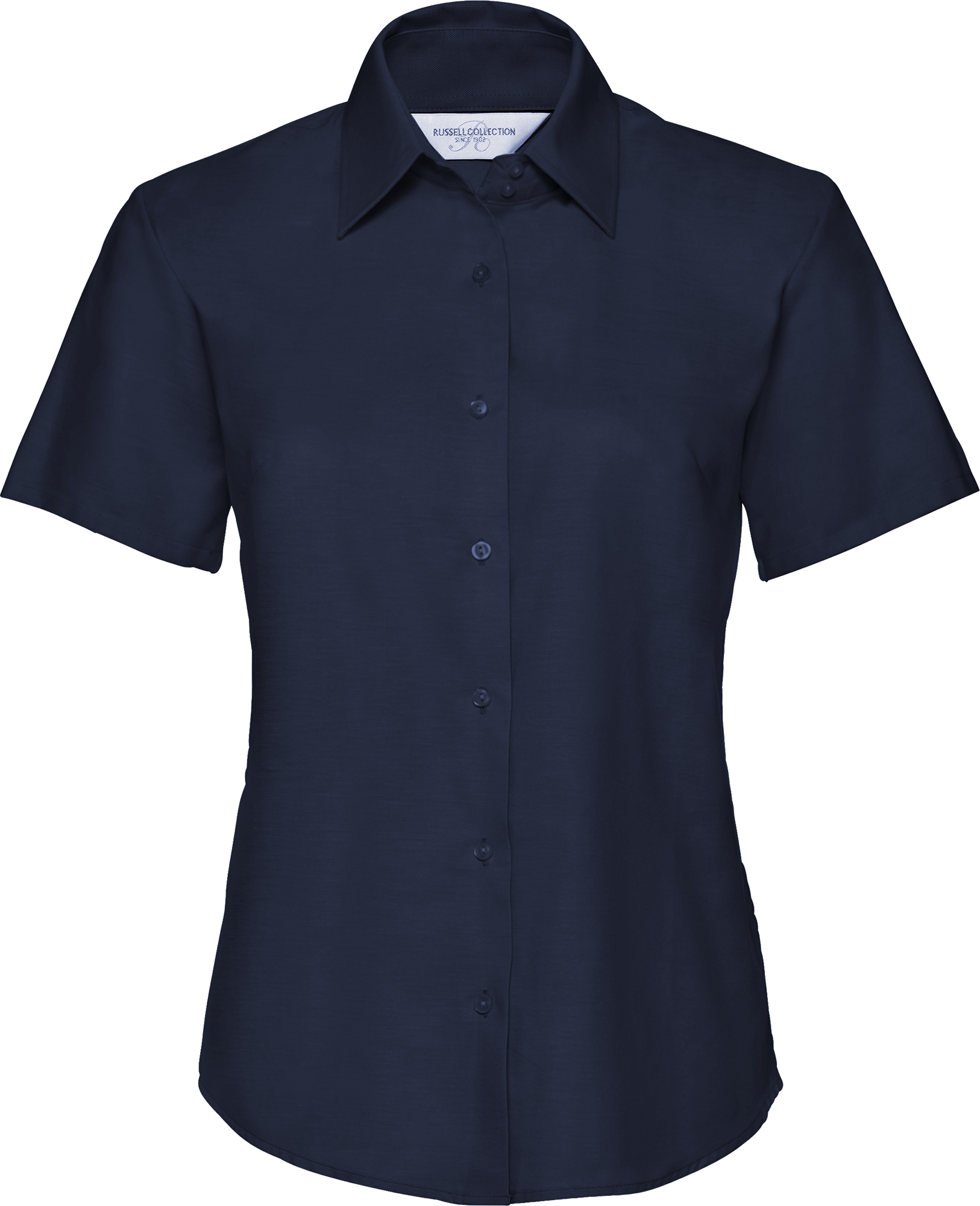 Ladies' Short Sleeve Tailored Oxford Shirt