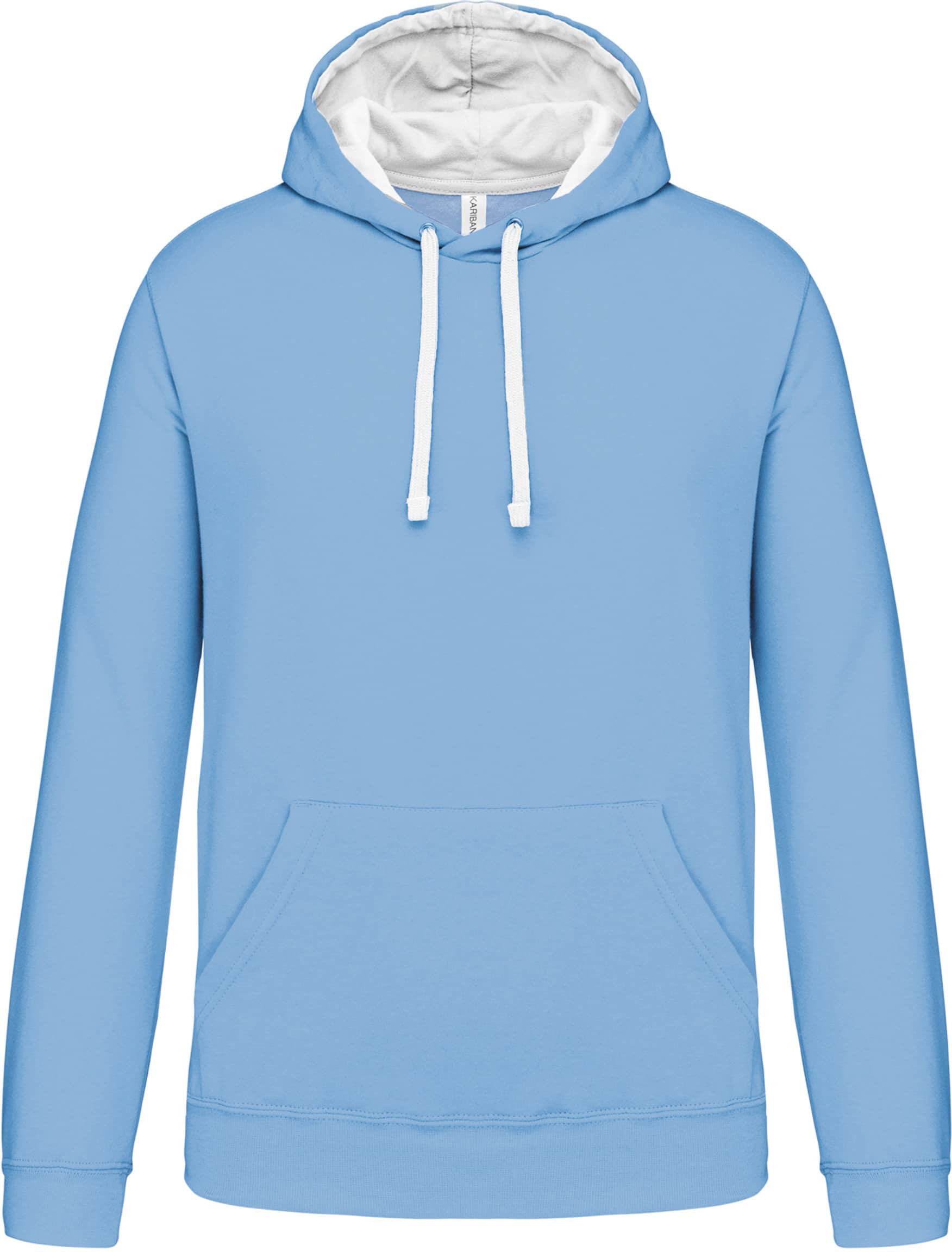 Herren-Kapuzensweatshirt Bicolor