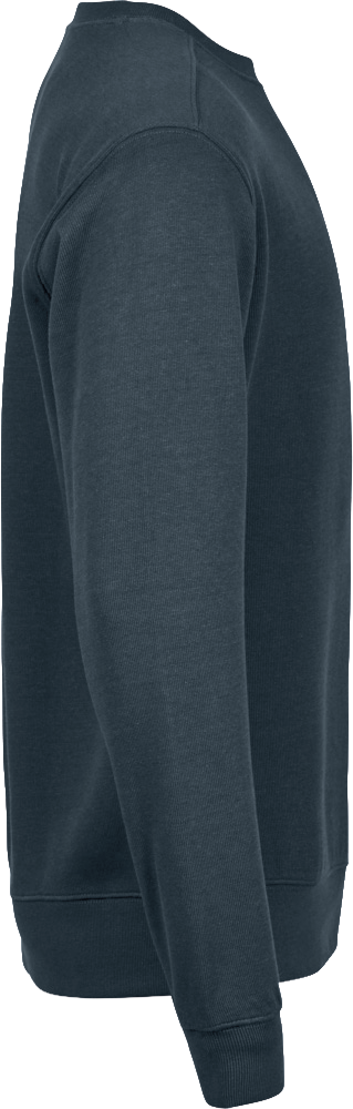 Ribbed Interlock Crew Neck