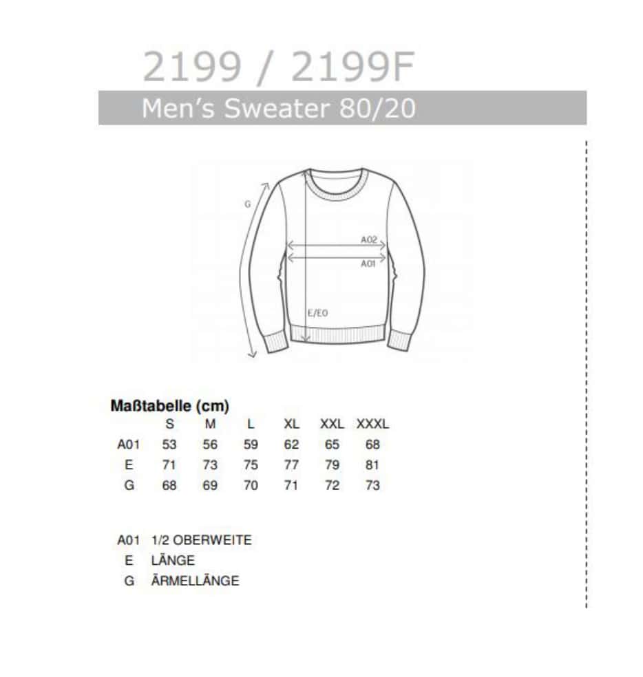 Men´s New Sweater 80/20
