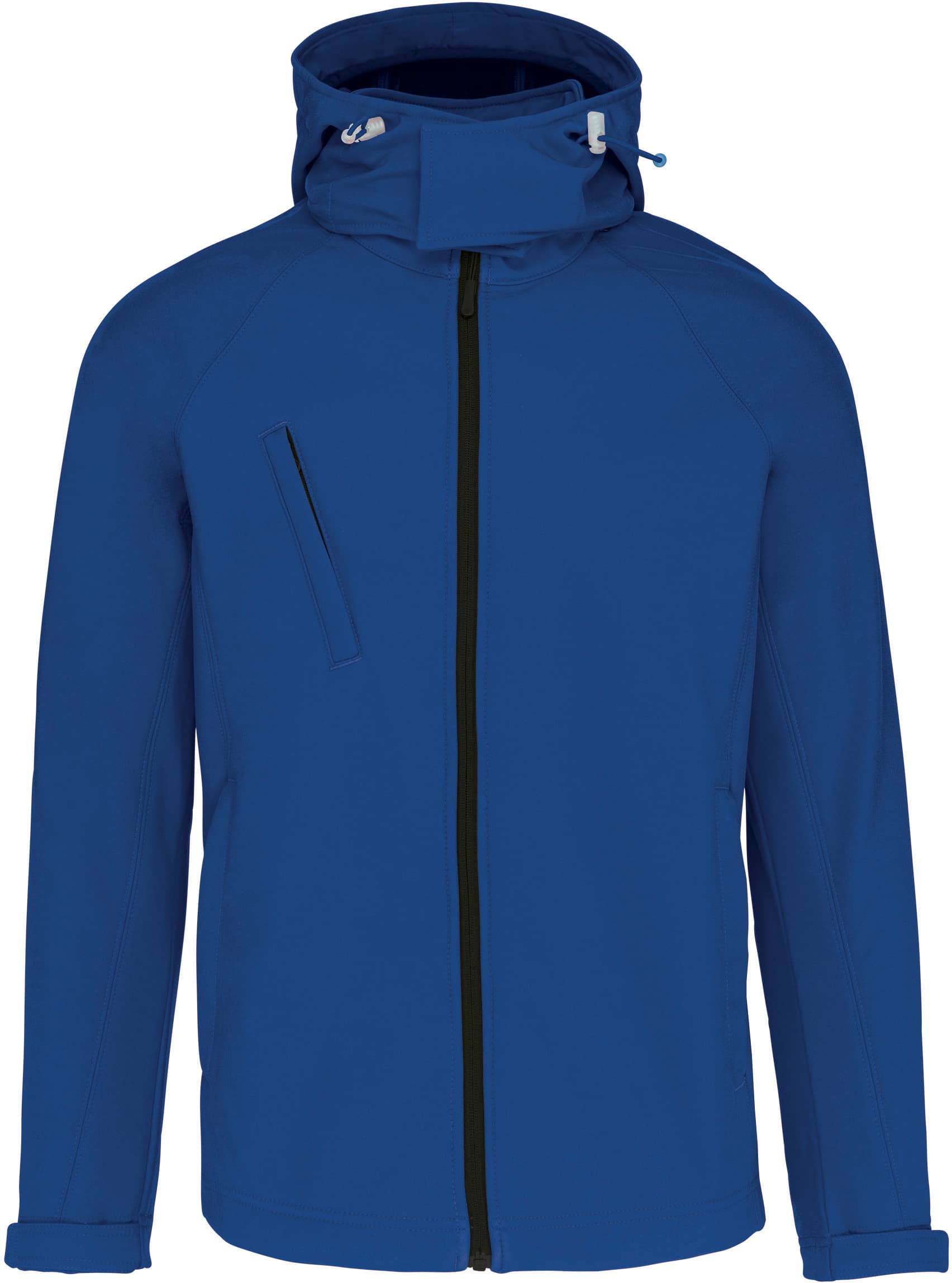 Herren Softshell-Jacke mit Abnehmbare Kapuze