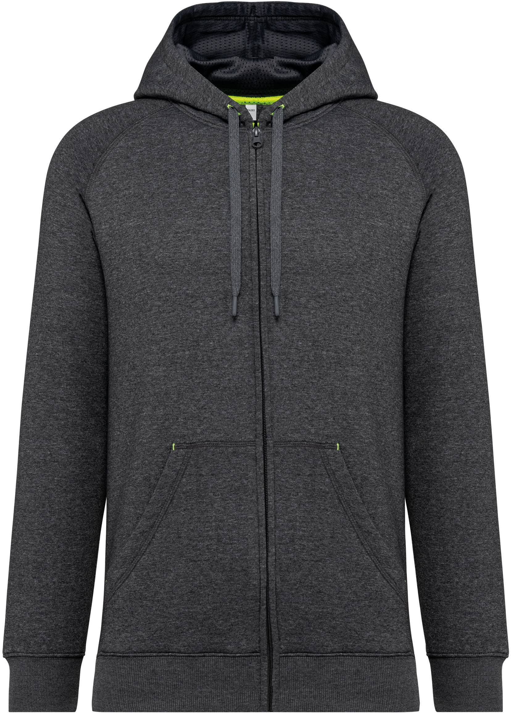 Unisex-Kapuzenjacke mit Zipper