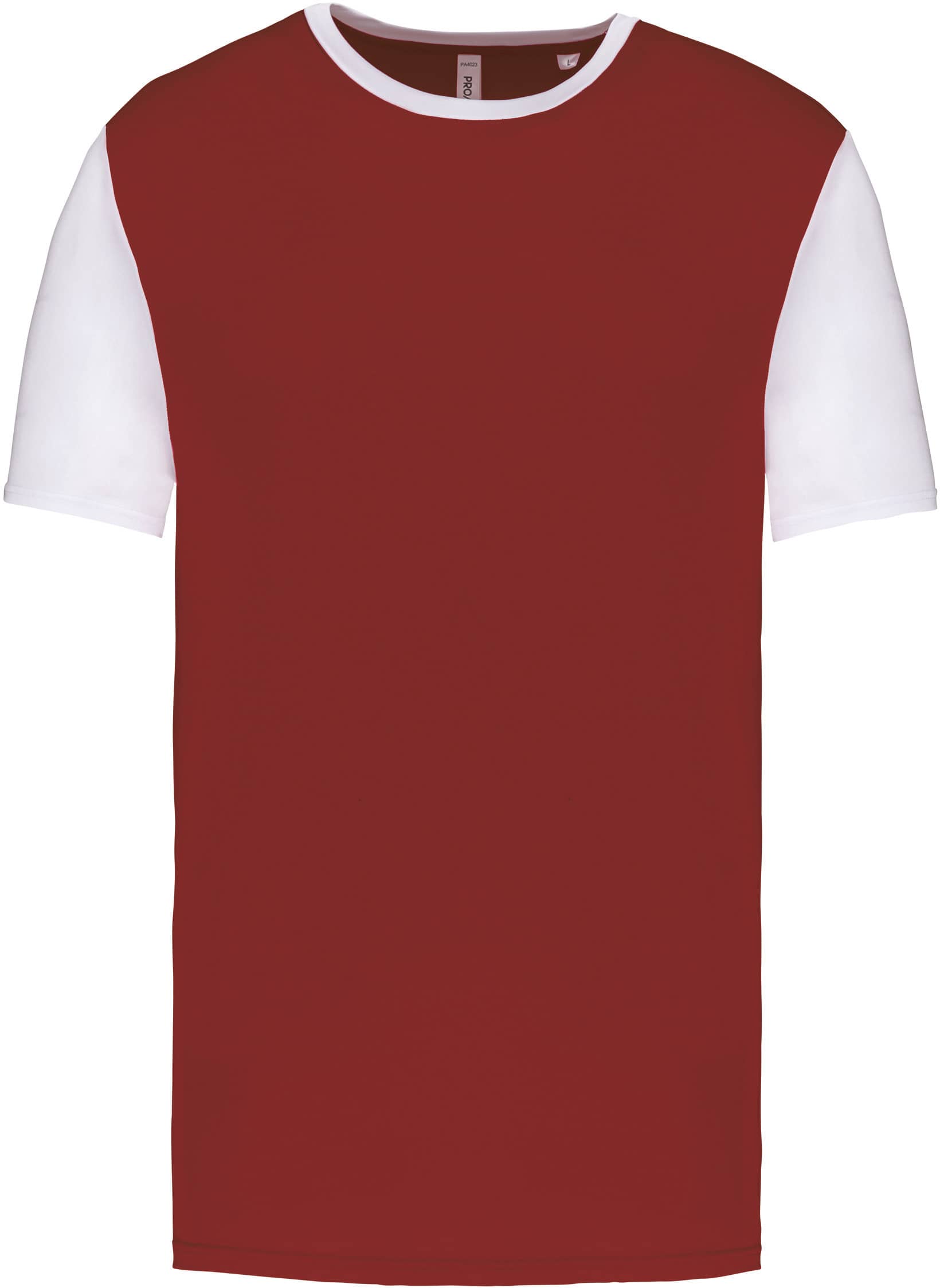 Zweifarbiges Kurzarmtrikot für Erwachsene