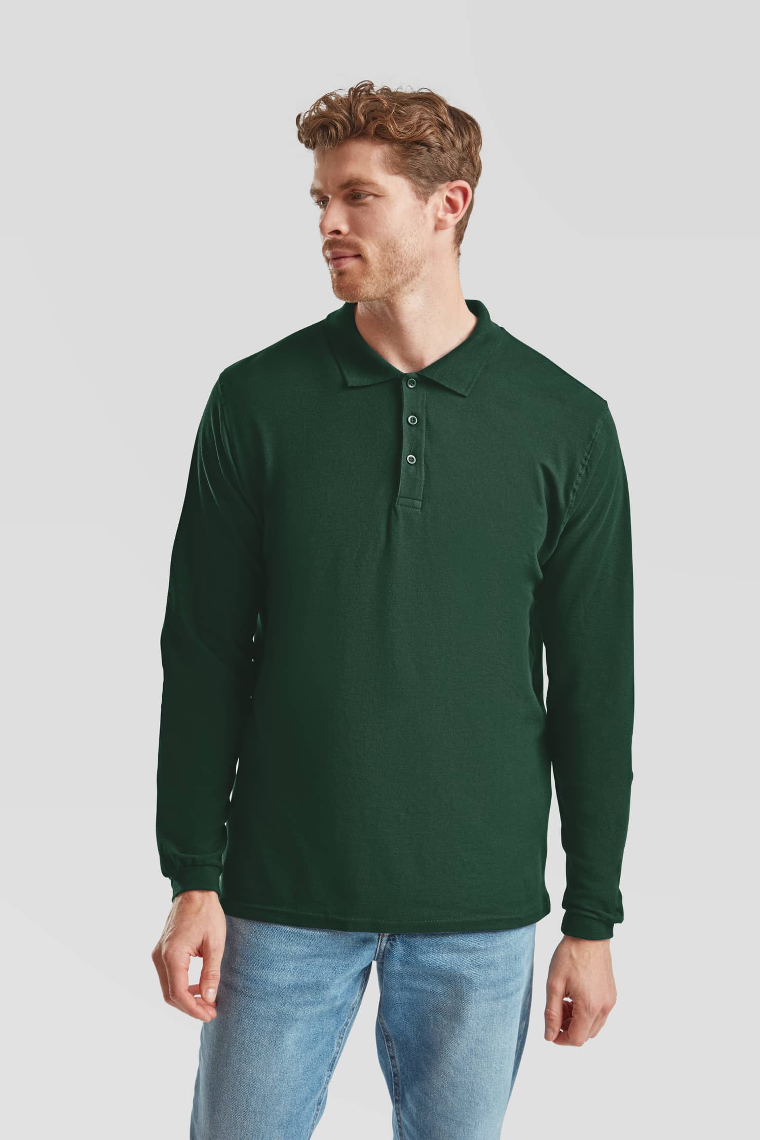 Premium Long Sleeve Polo