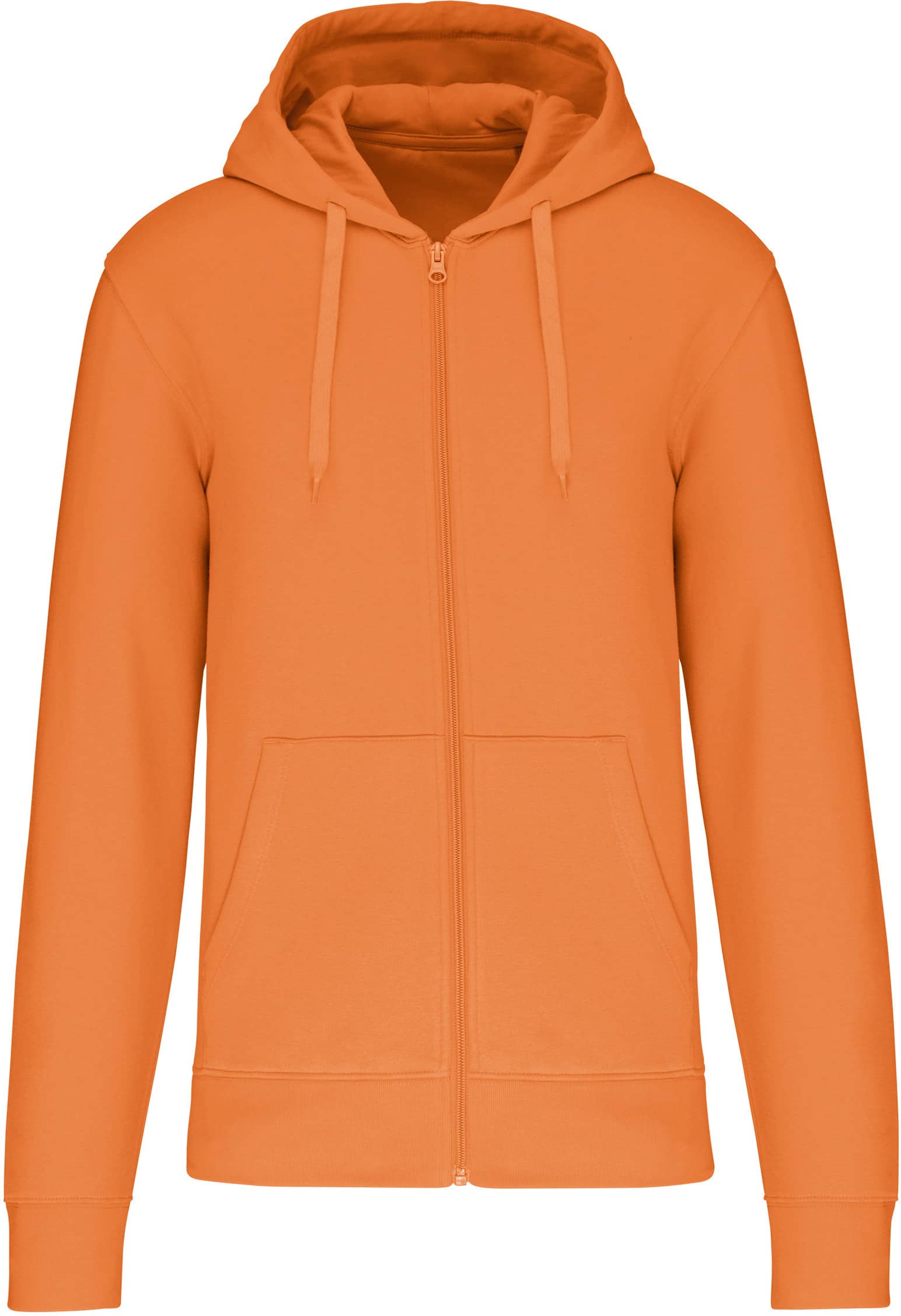 Umweltfreundliches Kapuzensweatshirt mit Reißverschluss Herren