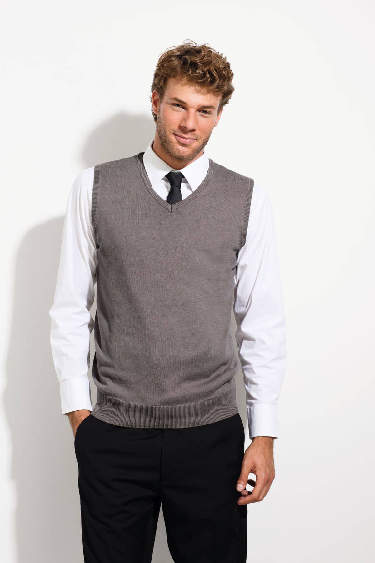 Unisex Sleeveless Sweater Gentlemen