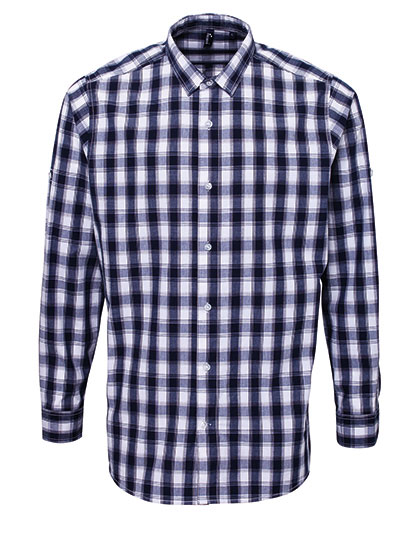 Men´s Mulligan Check Cotton Long Sleeve Shirt