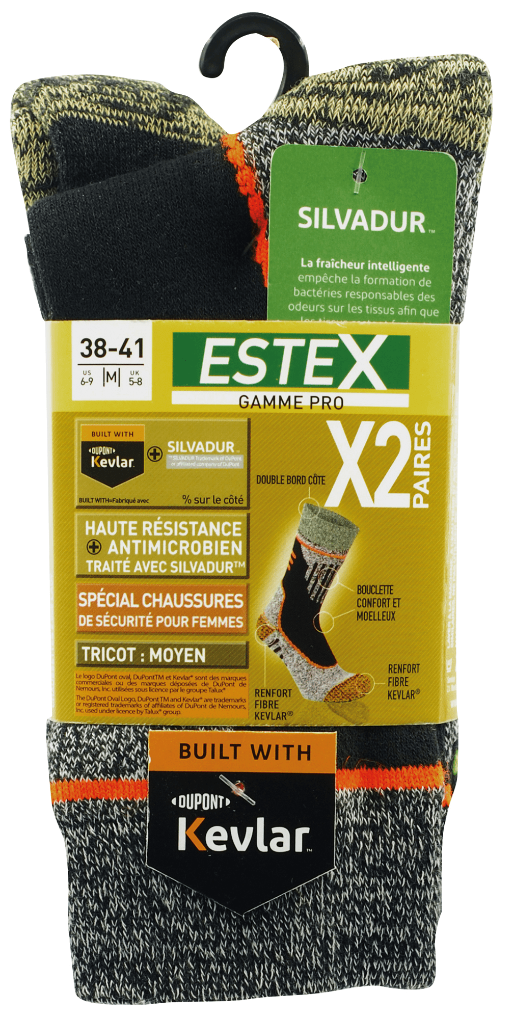 2er-Pack Socken Lady