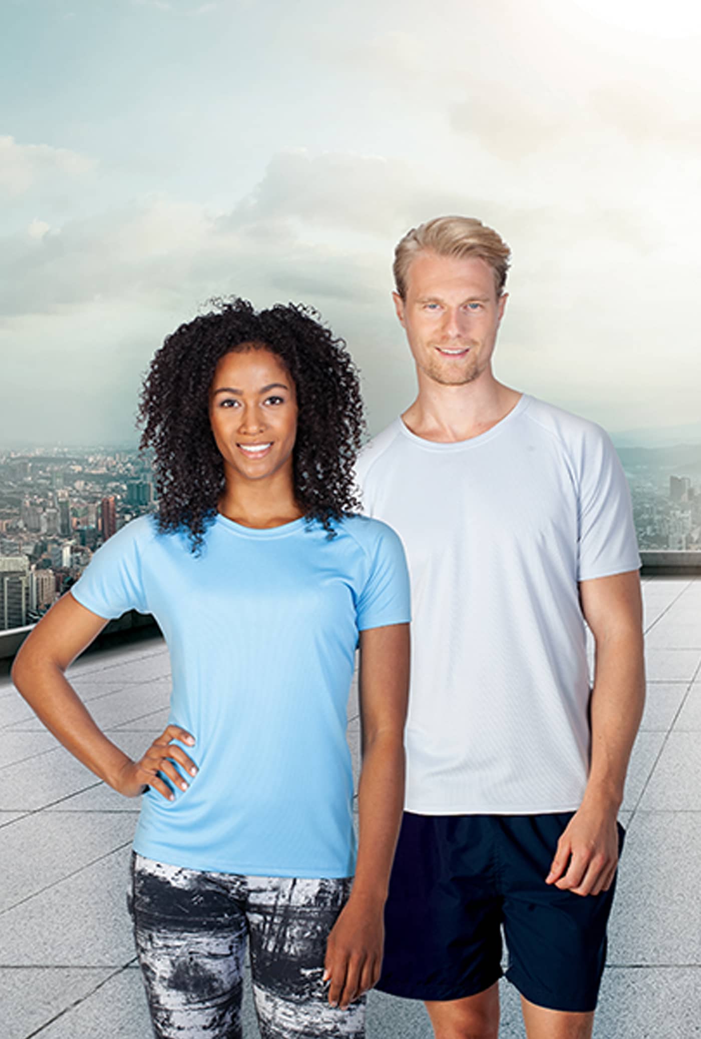 Ladies´ Rainbow Tech Tee