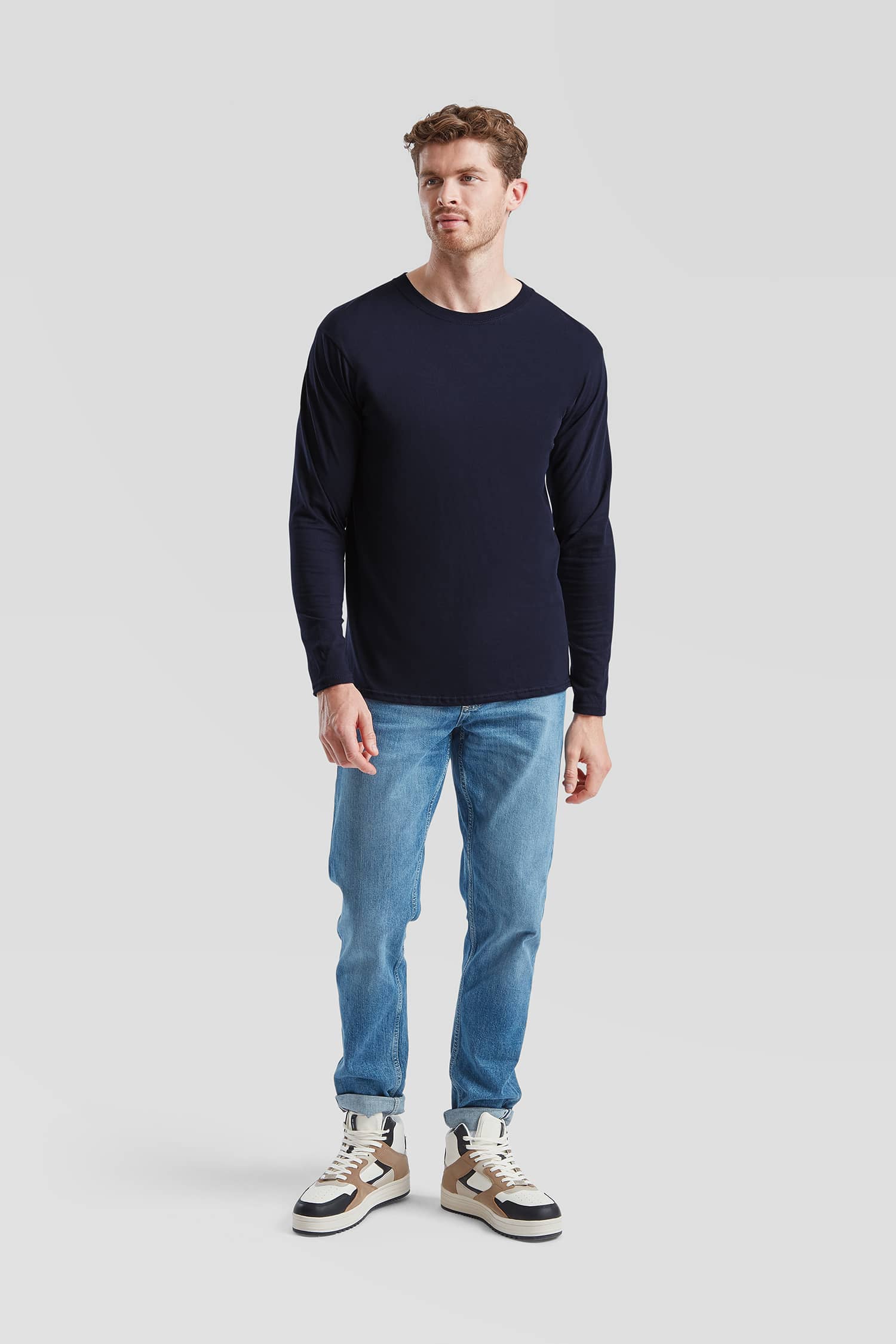 Iconic 195 Long Sleeve Ringspun T