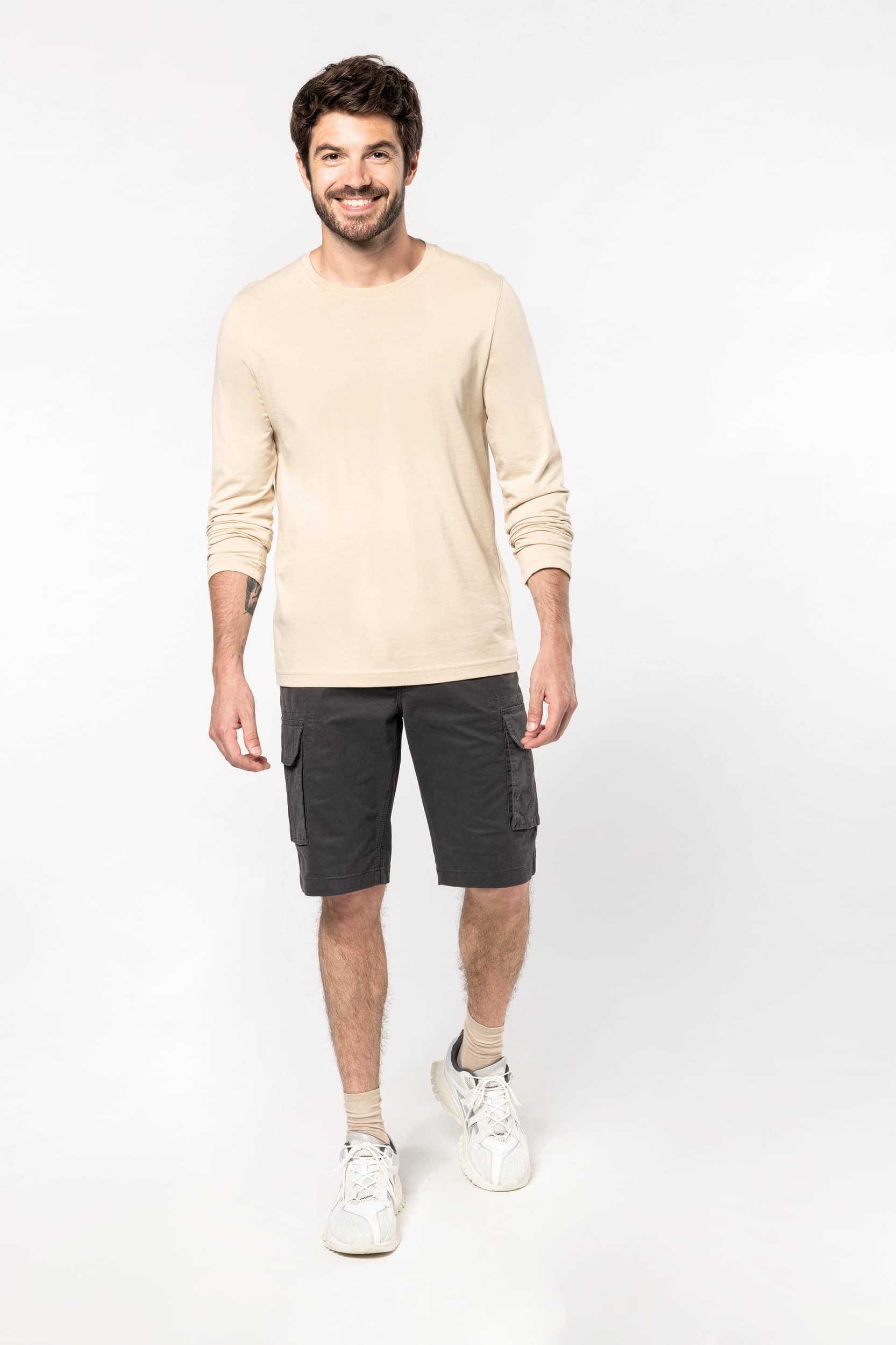 Bermuda-Shorts für Herren mit mehreren Taschen
