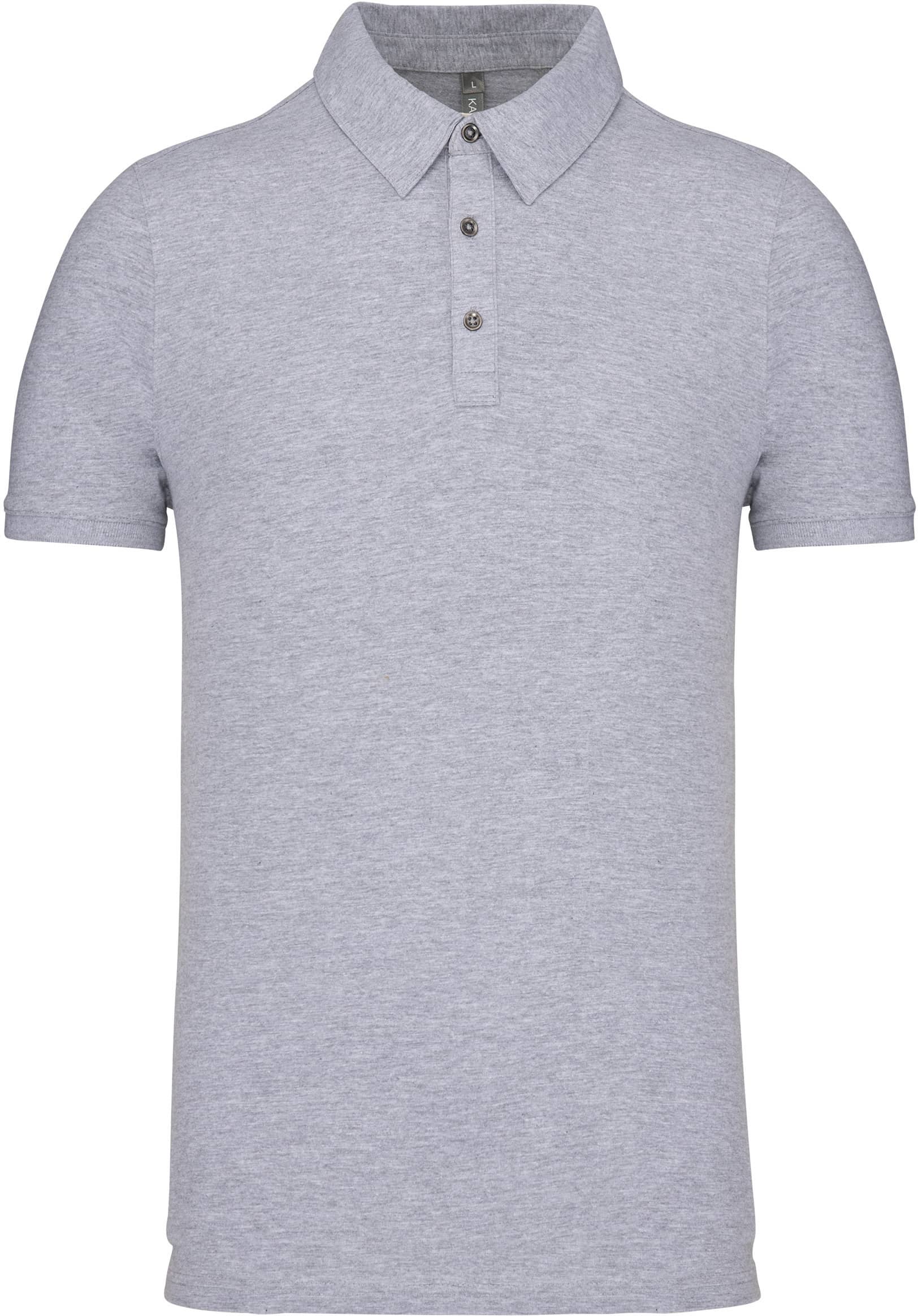 Jersey-Kurzarm-Polohemd für Herren