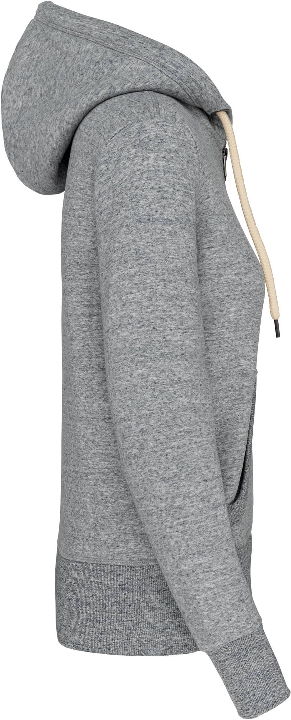 Damen Kapuzensweatshirt mit Reißverschluss