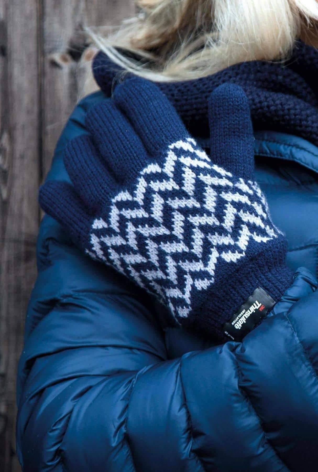 Pattern Thinsulate Glove