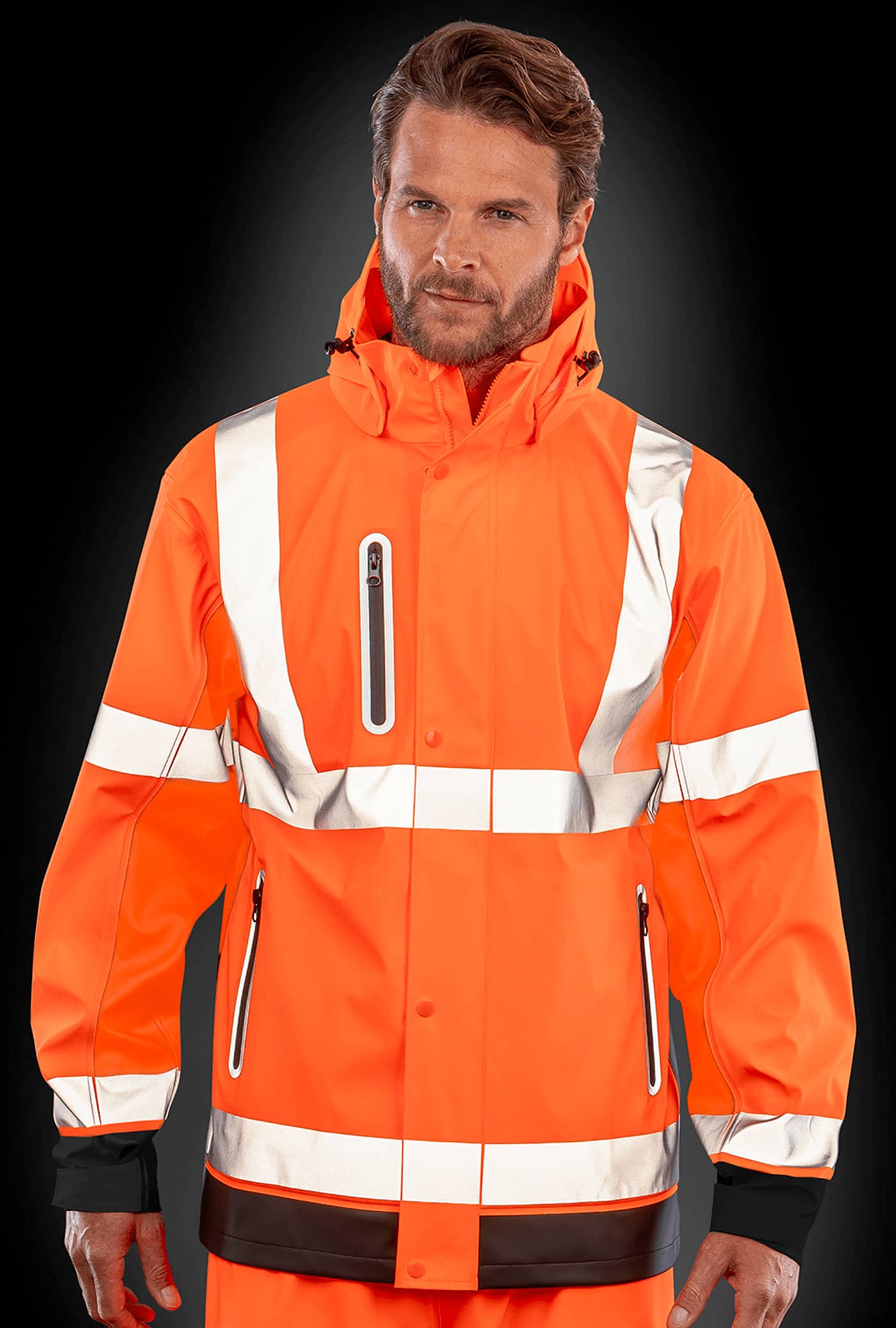 Heavy Duty Prism PU Safe & Dry Jacket with Recycled Backing