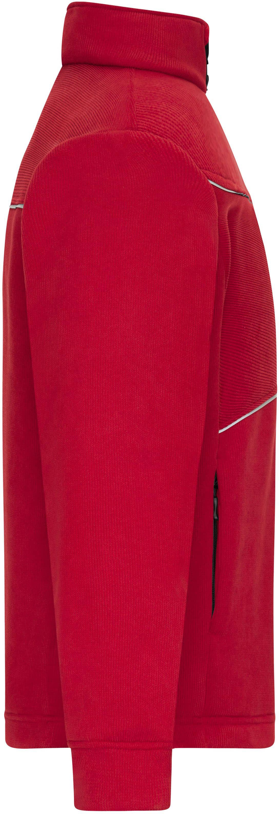 Fleece Jacket - Corduroy Look