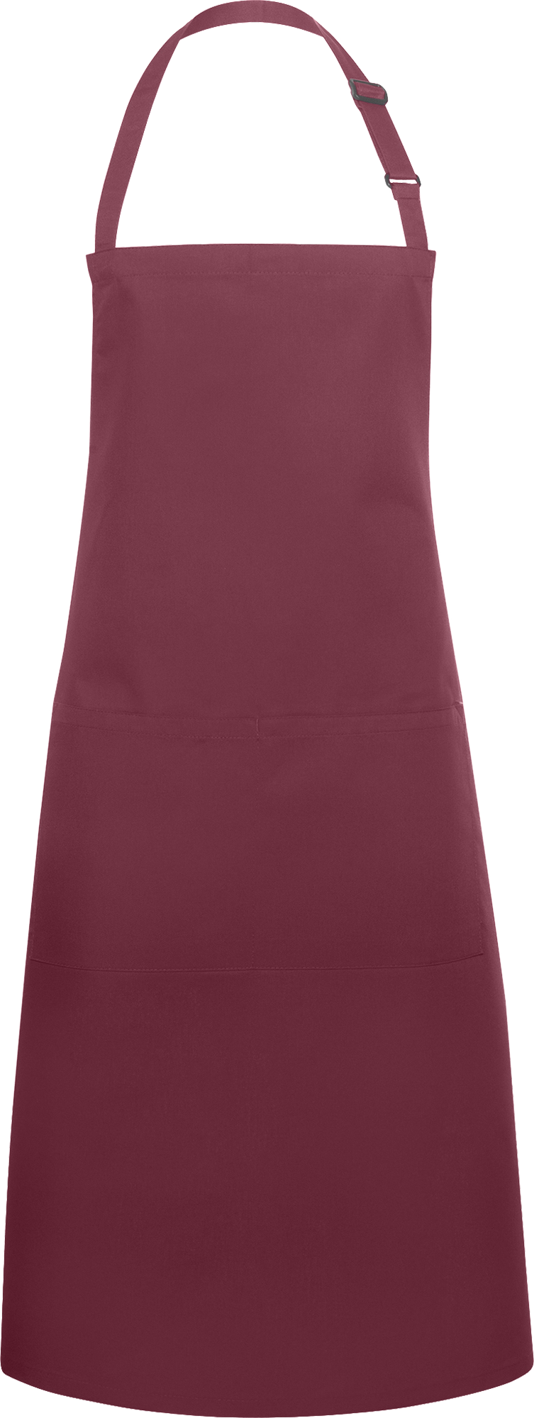 Latzschürze Basic mit Tasche und Schnalle