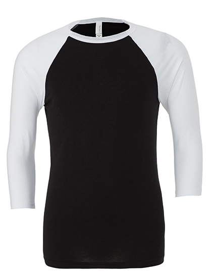 Unisex 3/4 Sleeve Baseball T-Shirt