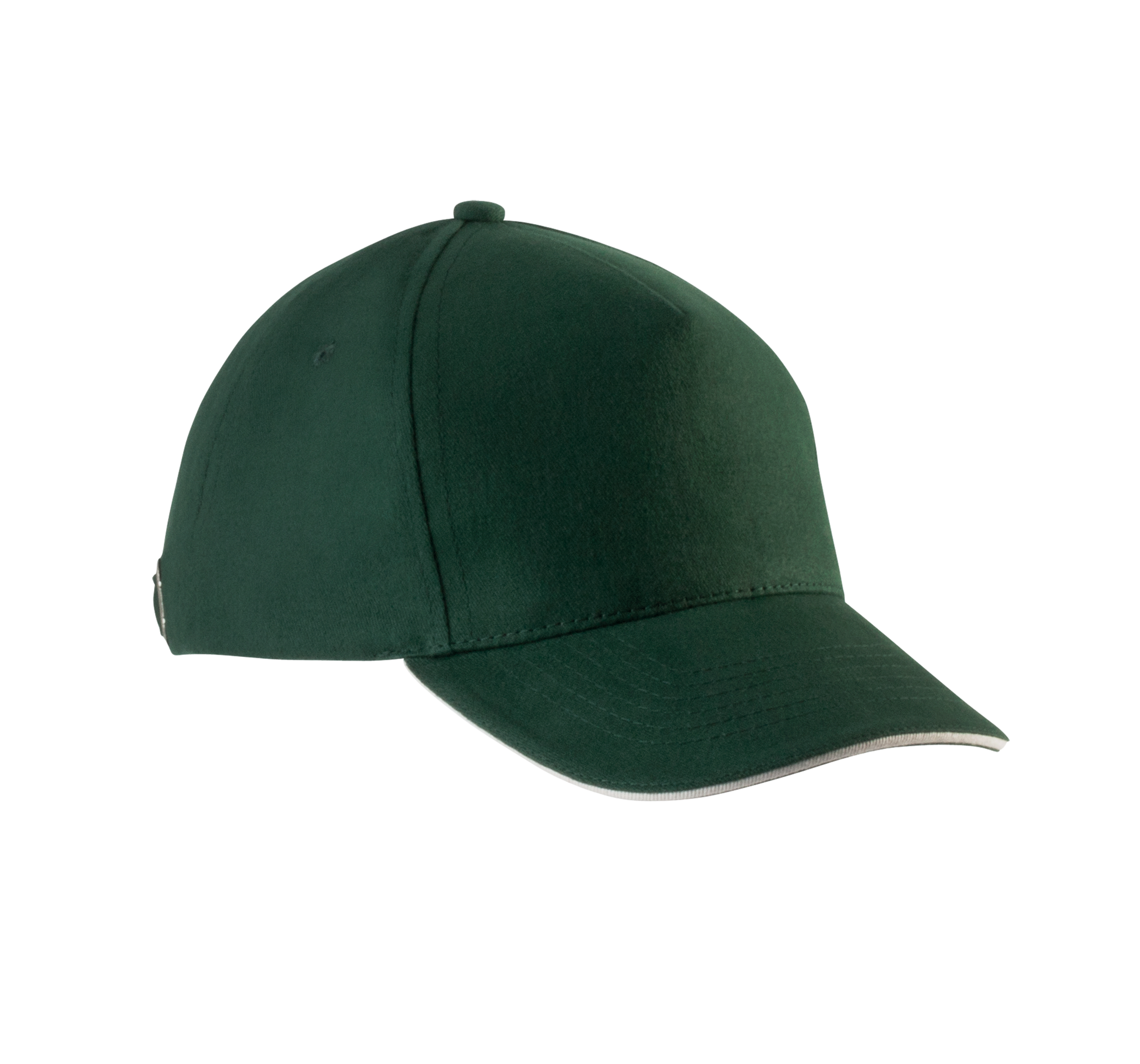 5-Panel Kinderkappe mit Kontrast-Sandwichschirm