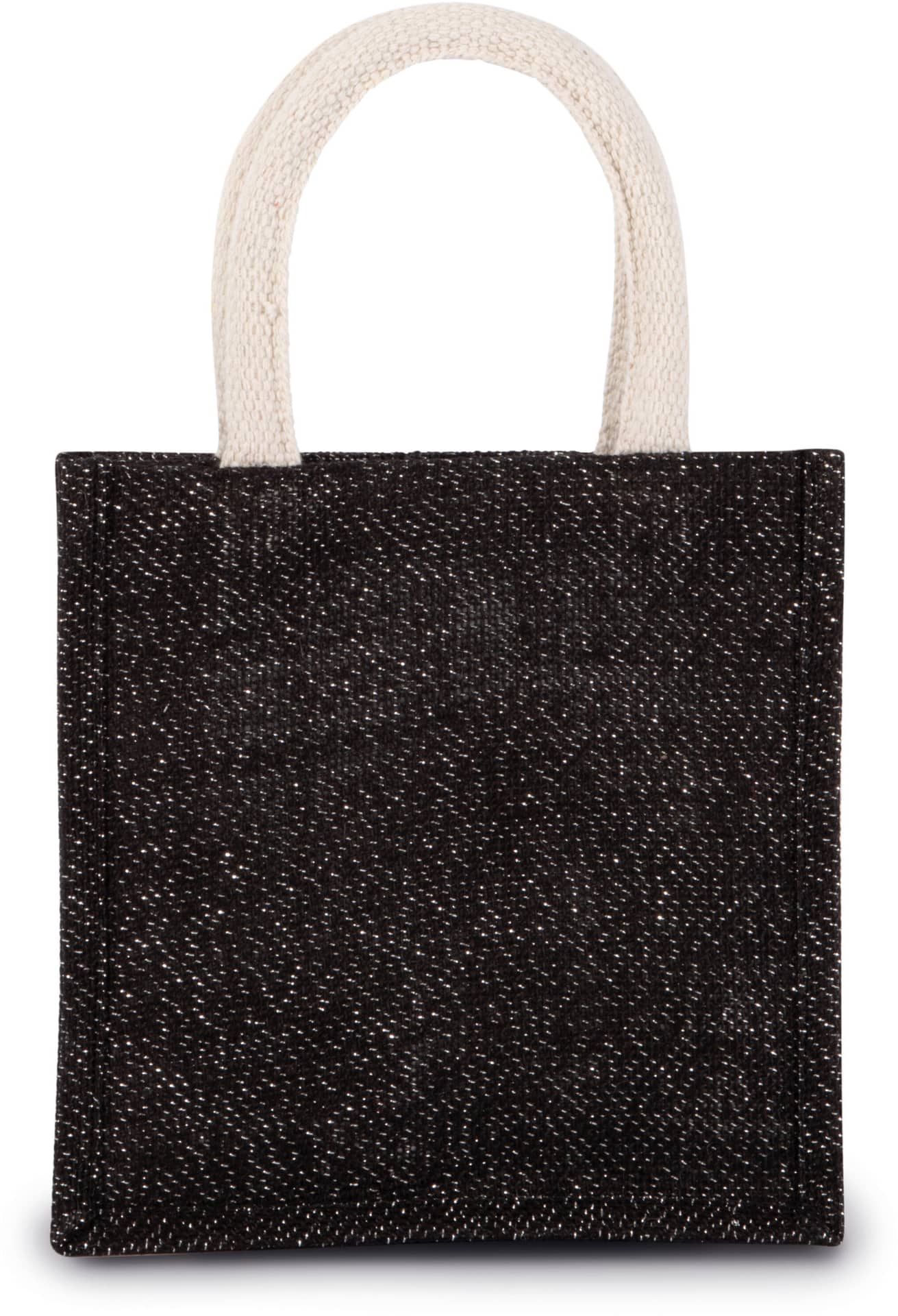 Jutetasche im Cabas-Stil Klein - Bunt