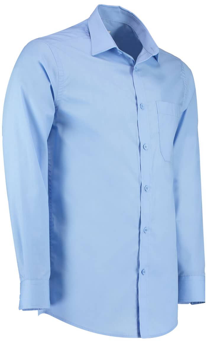 Men´s Tailored Fit Poplin Shirt Long Sleeve