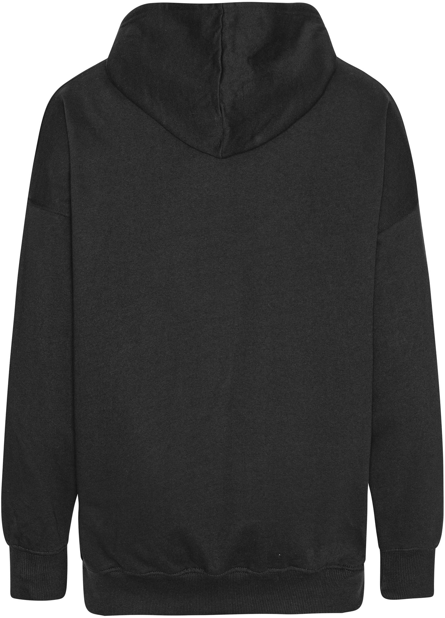 Tiger Cotton Oversized Hoodie with Side Pockets