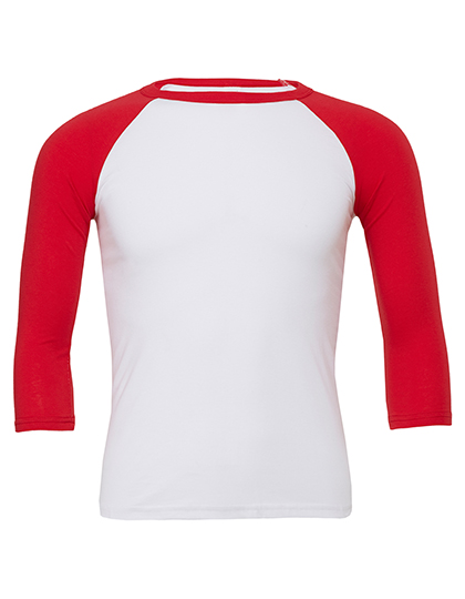 Unisex 3/4 Sleeve Baseball T-Shirt