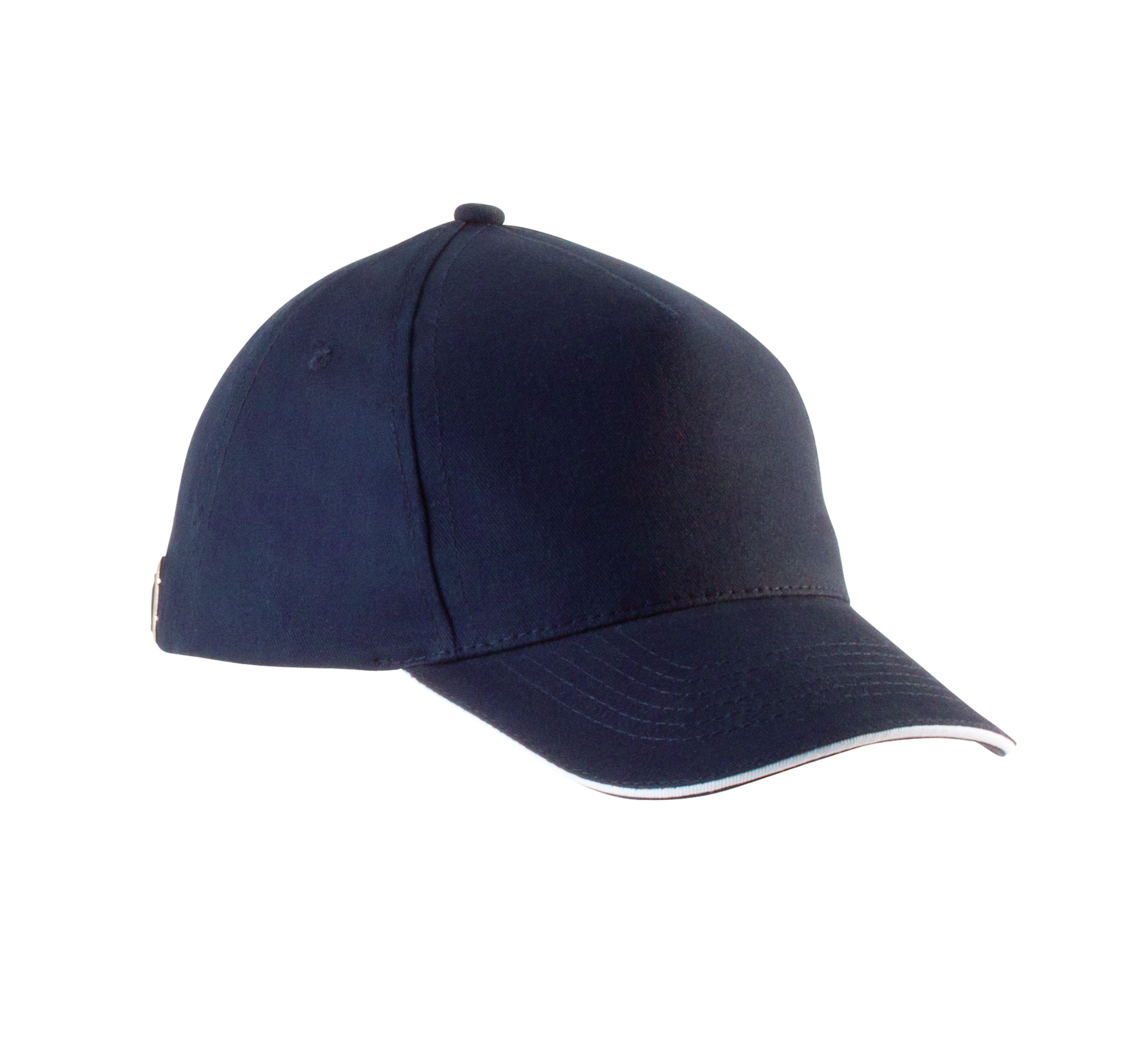 5-Panel Kinderkappe mit Kontrast-Sandwichschirm