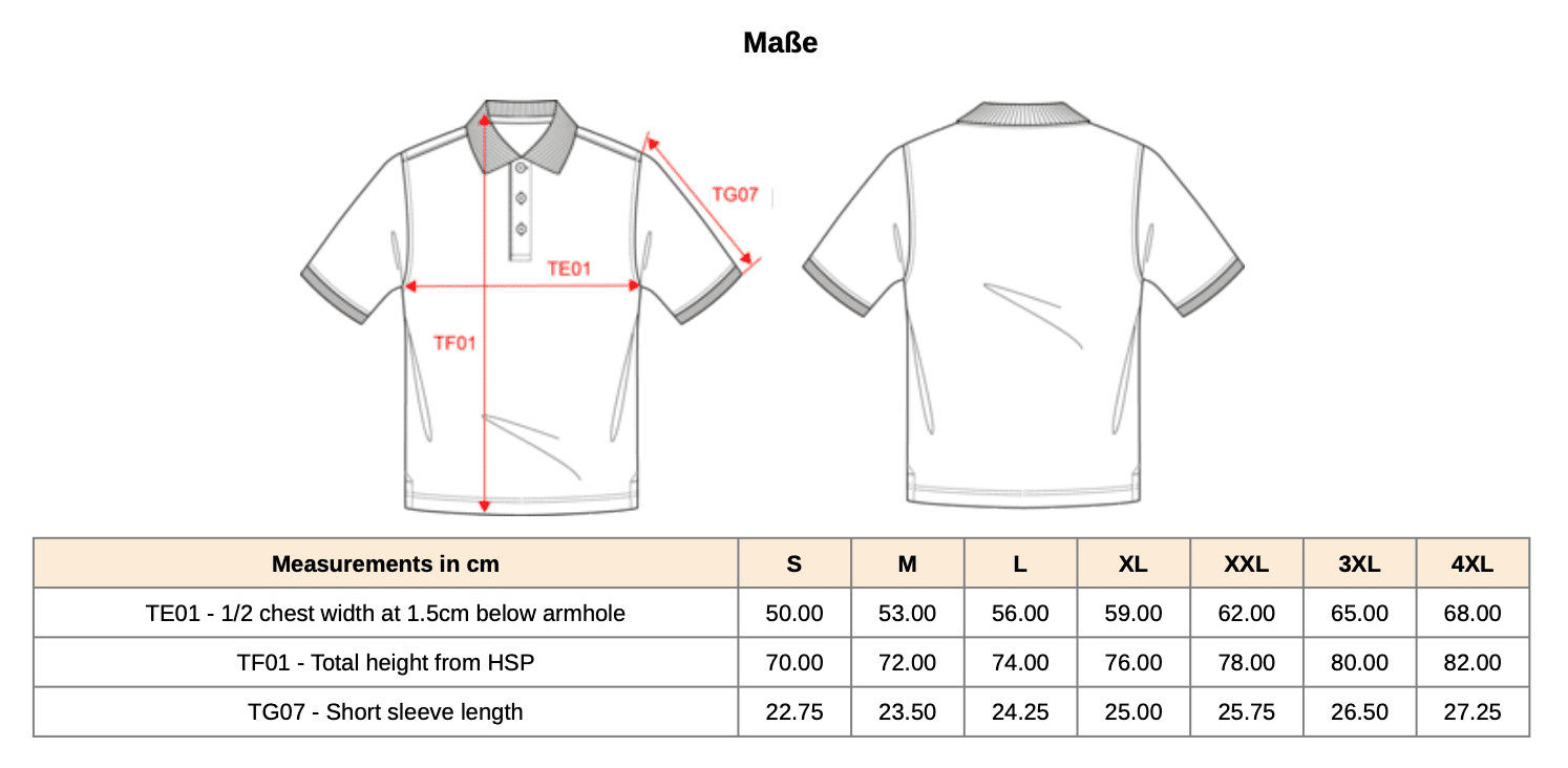 Herren Piquee Poloshirt Kurzarm