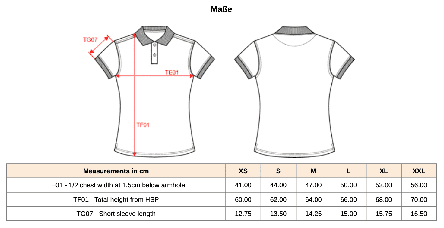 Kurzarm-Polohemd für Damen aus Baumwollpiqué