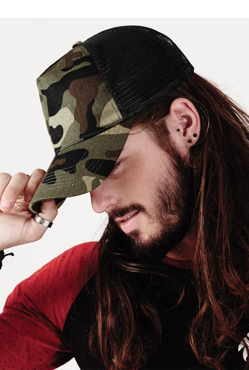 Camo Snapback Trucker