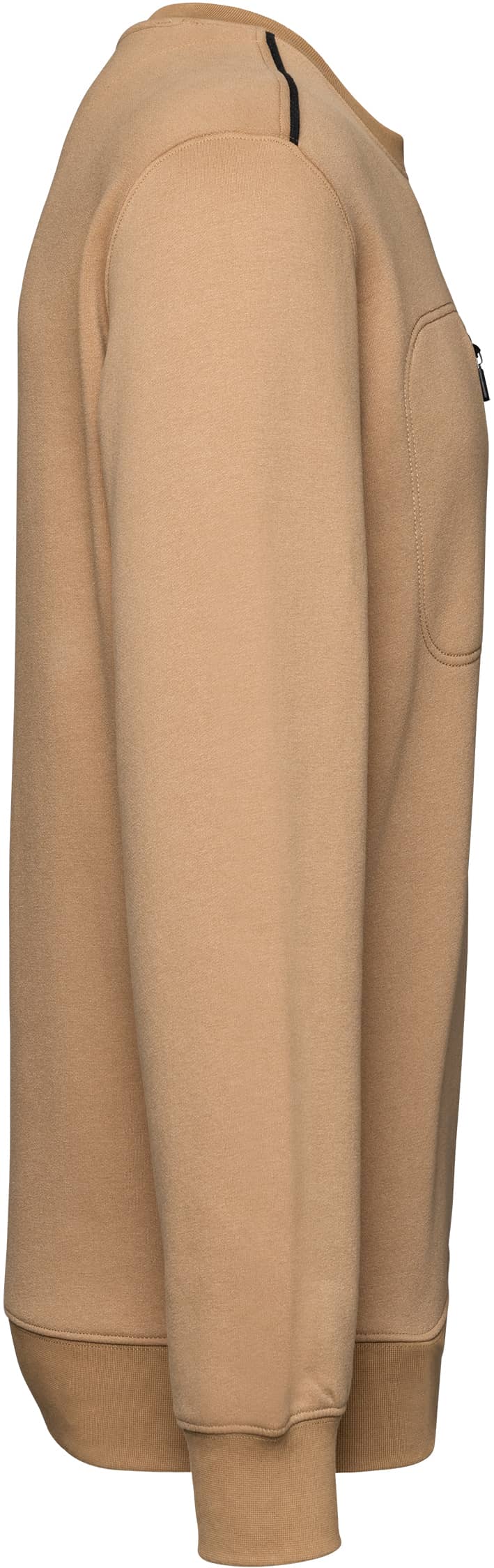 Day To Day Unisex-Sweatshirt mit kontrastfarbener Zip-Tasche