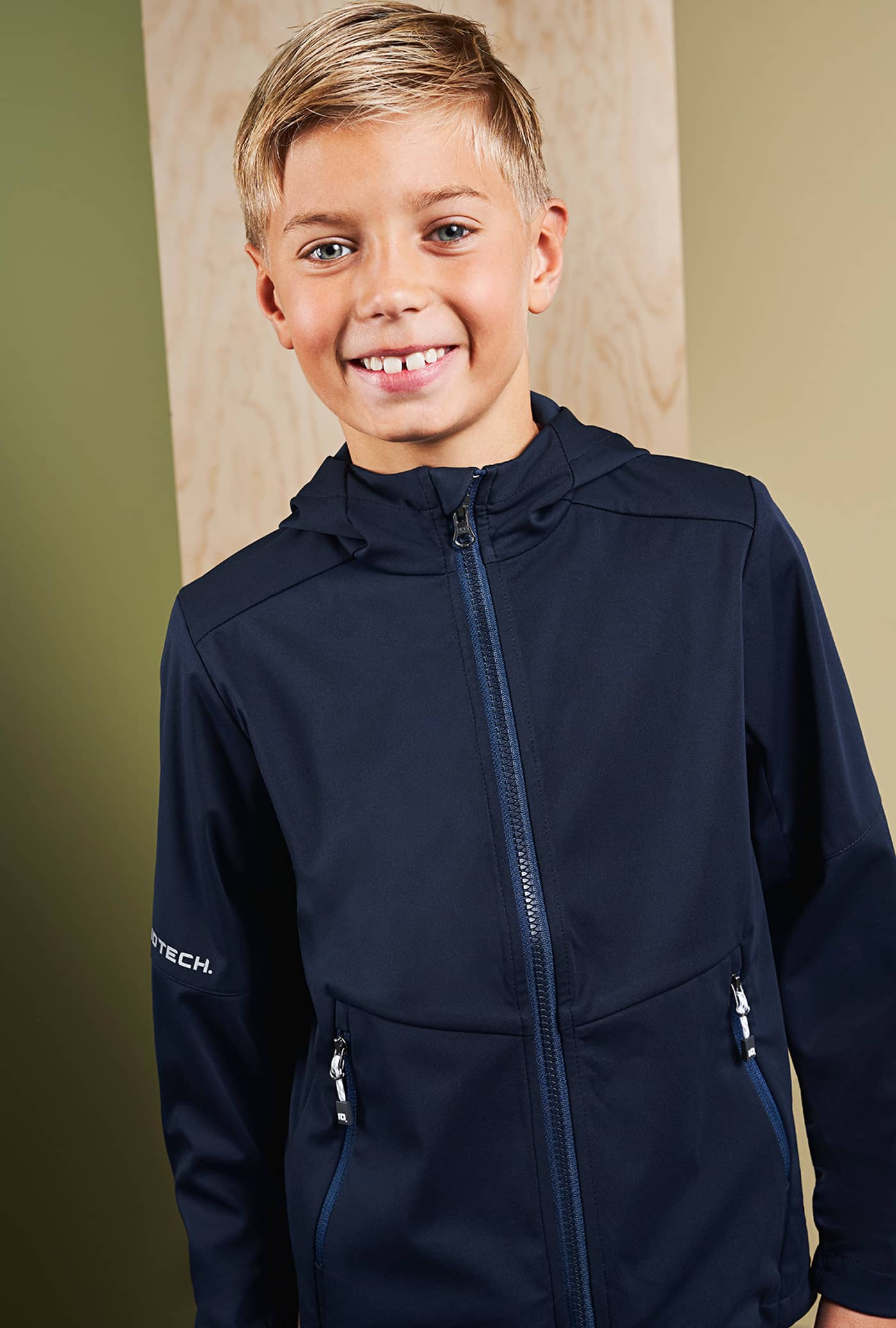 Leichte Soft Shell-Jacke für Kinder