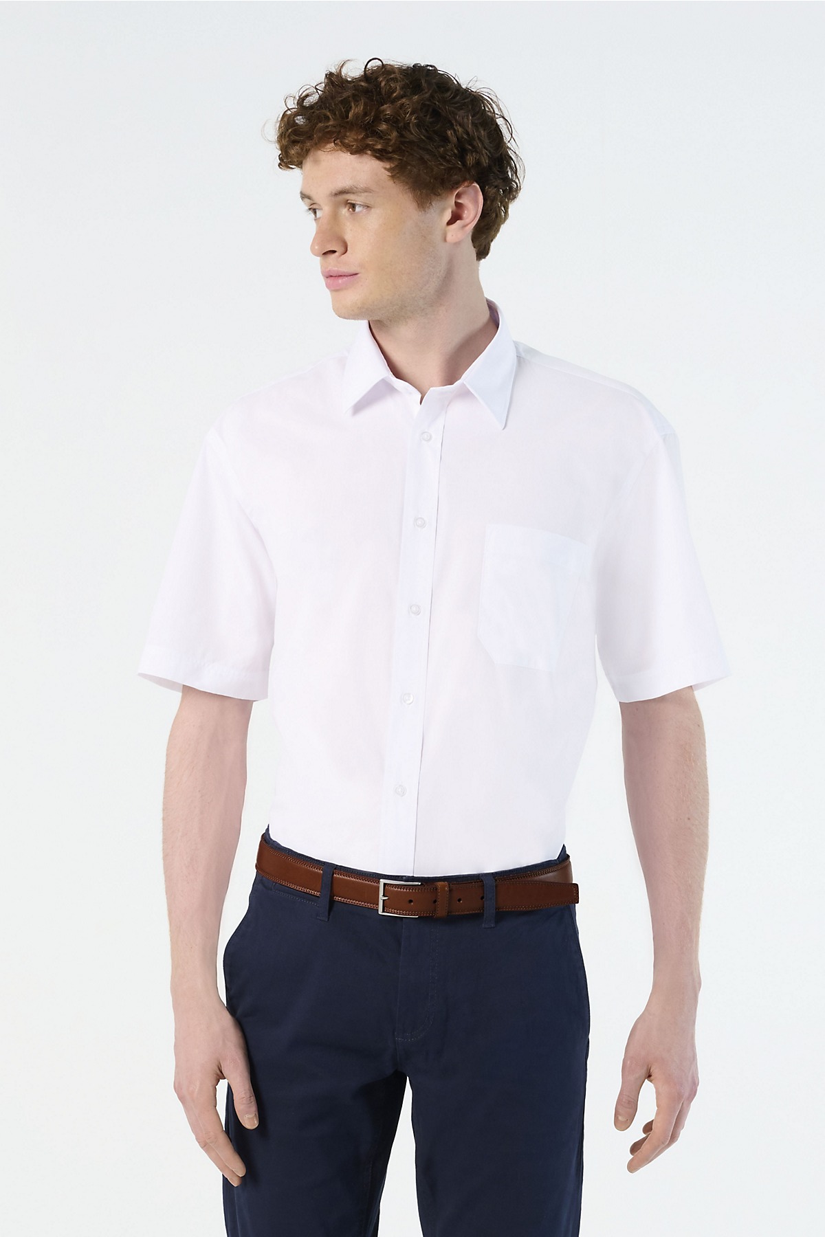 Popeline-Shirt Bristol Short Sleeve