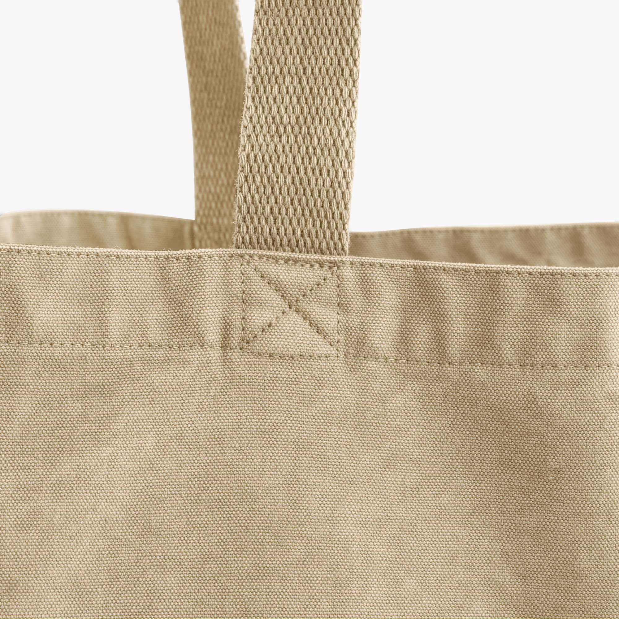 Garment Dyed Oversized Tote Bag