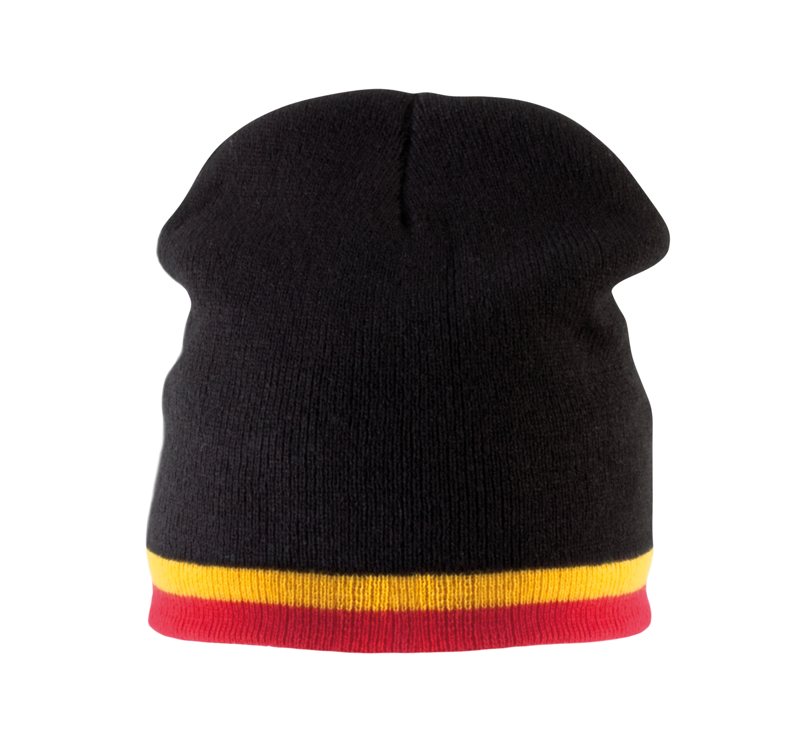 Beanie Mütze mit Kontrastrand