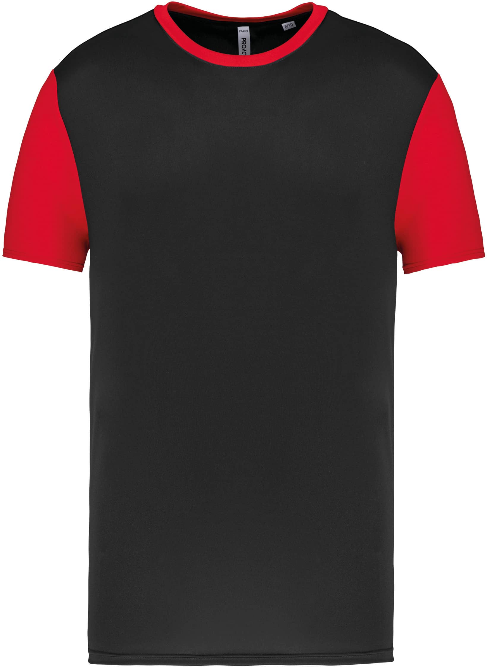 Zweifarbiges Kurzarmtrikot für Kinder