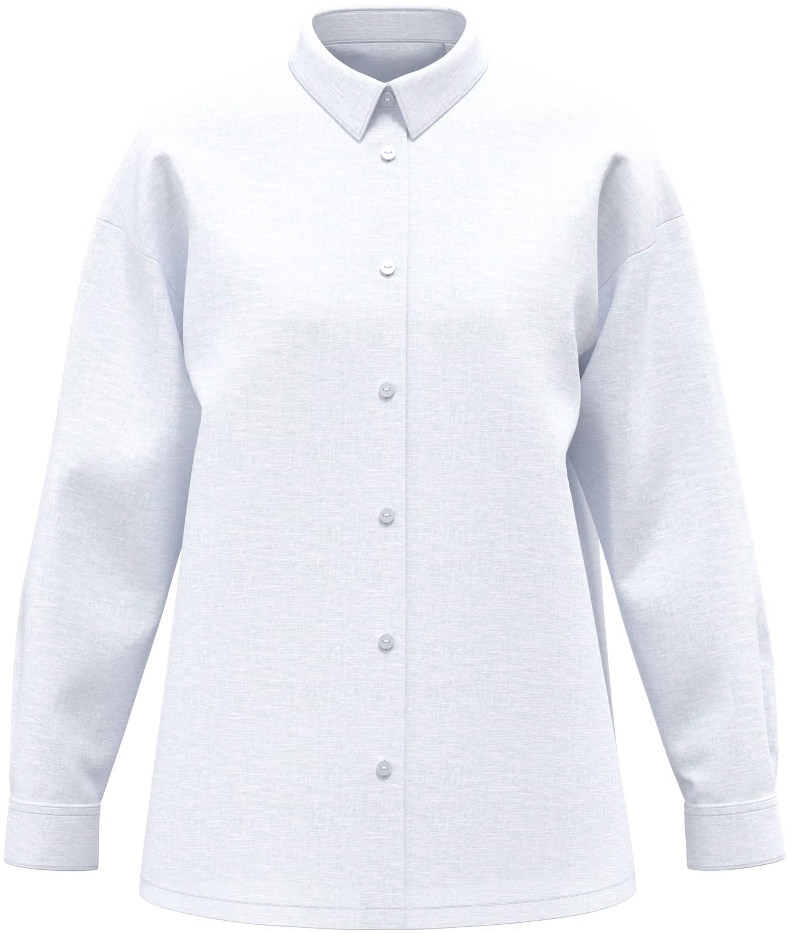 Oversize-Leinenhemd für Damen