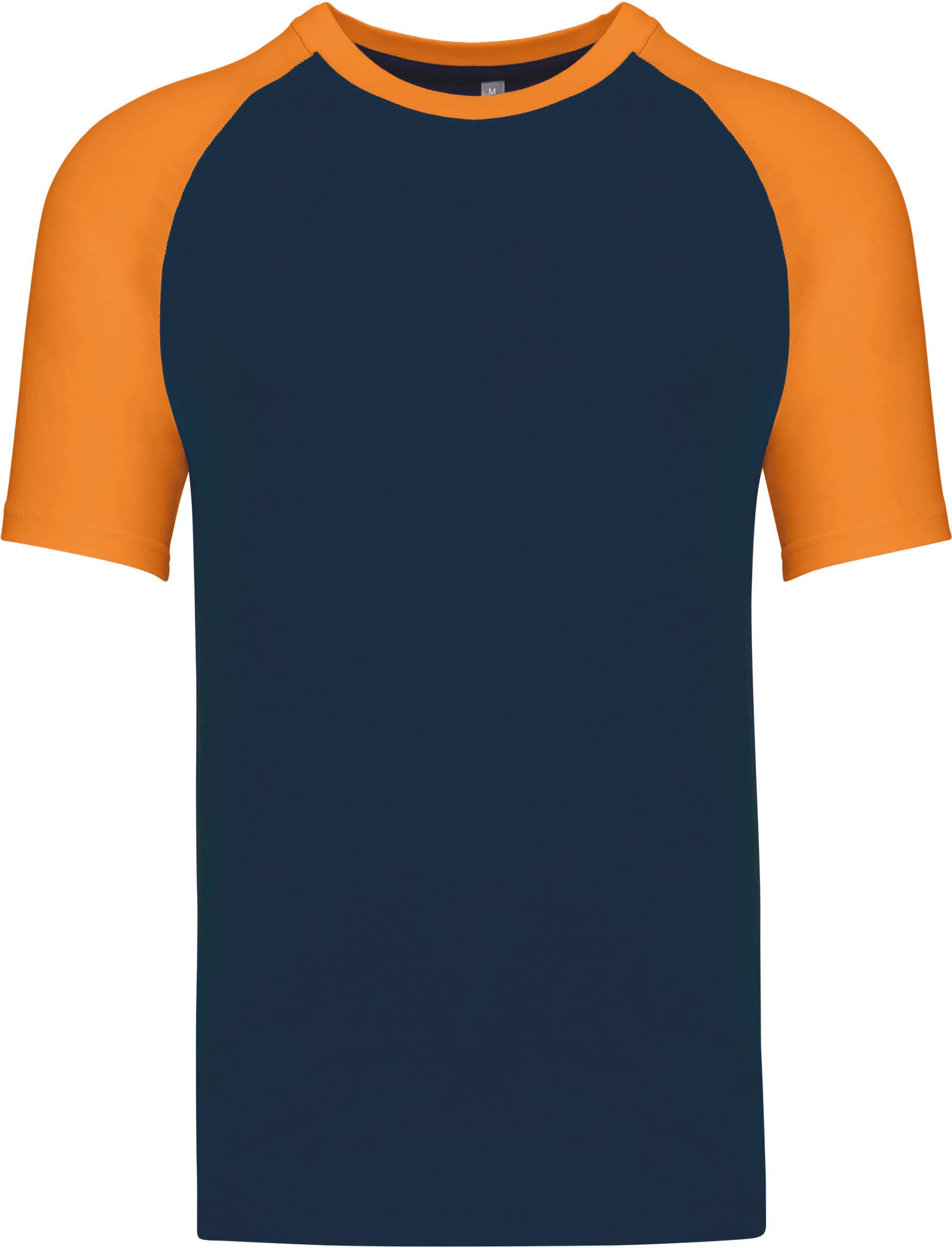 Baseball-Shirt, zweifarbig