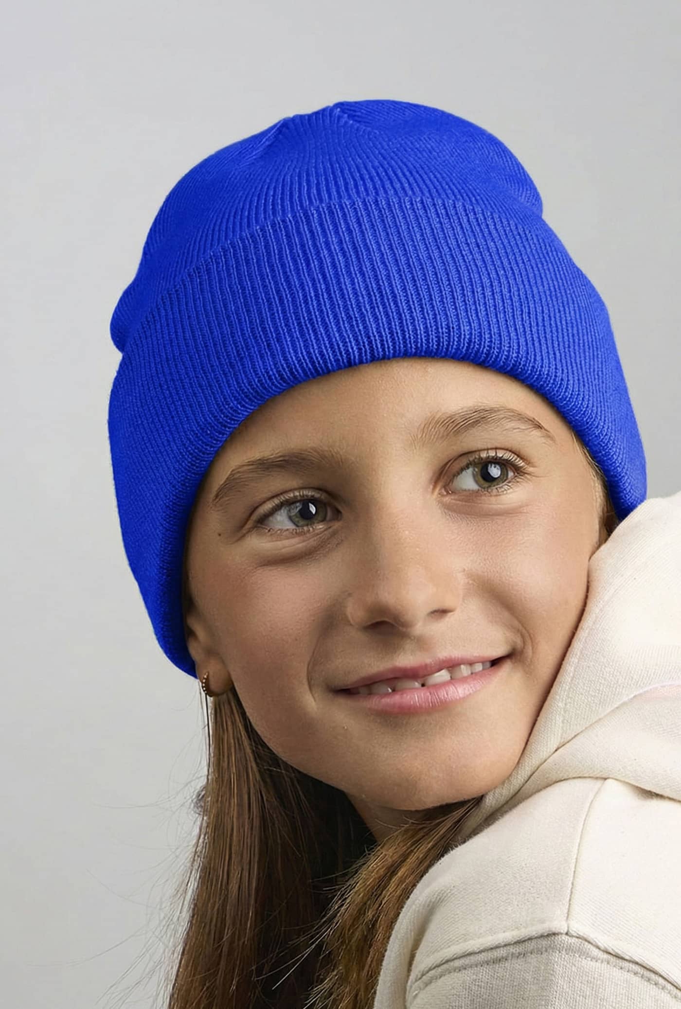 Kids Wind-s with Pompom Beanie