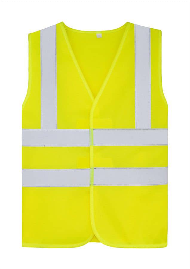 Childrens Safety Vest Esbjerg - 4 Reflective Stripes