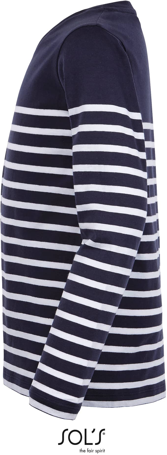 Kids´ Long Sleeve Striped T-Shirt Matelot