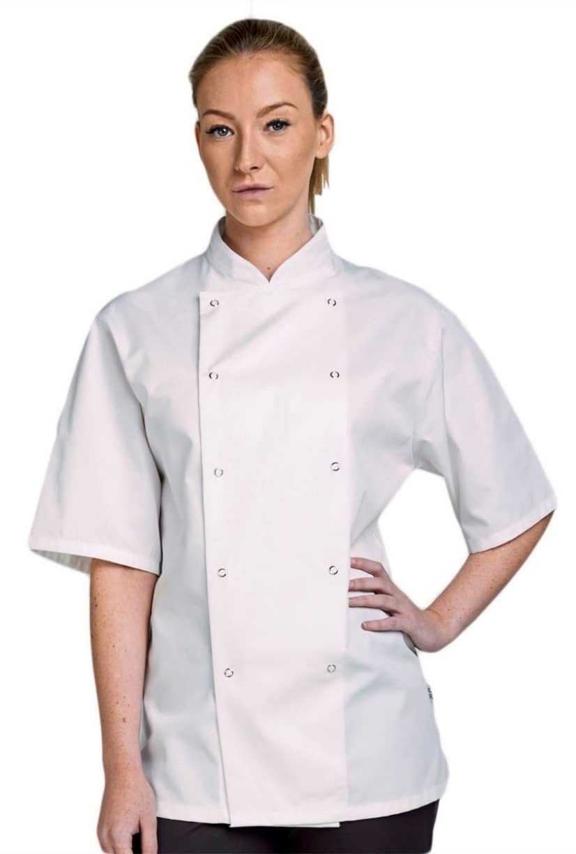 Short Sleeve Chef Jacket